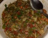 صورة لخطوة 3 من وصفة سلاطة باذنجان طعم لا يقاوم 😋👍