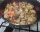 Foto del paso 2 de la receta: Pollo en salsa con verduras