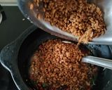 A picture of step 4 of Kollu parupu (Horse gram).
