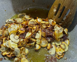 Foto del paso 2 de la receta: Revuelto de champiñones con jamón. Olla GM
