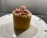 Foto del paso 6 de la receta: Volcán de patata con lava de queso y virutas de jamón