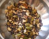 A picture of step 1 of Chia crackers.