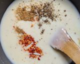 A picture of step 4 of White Sauce Pasta.