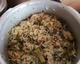 A picture of step 8 of Chutney Veg Pulao.