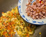 Foto langkah ke 4 dari resep 43. Nasi Goreng Hongkong.