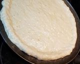 A picture of step 4 of Homemade Stuffed Crust Pizza.