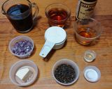 A picture of step 1 of Peppercorn and Red Wine Sauce for Steak.