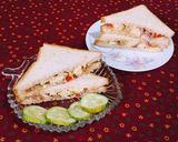 A picture of step 4 of Vegetable Sandwich.