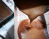 A picture of step 4 of Easy Peasy Low budget Brownies.