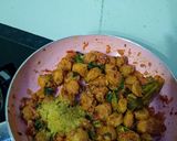 A picture of step 6 of Soya Chunks Biryani.