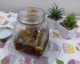 A picture of step 4 of Raw Mango murabba/ khatti meethi chutney.