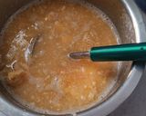 A picture of step 3 of Bael Sharbat.
