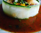 Foto del paso 11 de la receta: Aguachile de camarón con chiles secos, mango y pepino