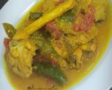 Foto langkah ke 5 dari resep Ayam Masak Hijau Kalimantan ("Masak Acar Kuning").