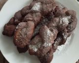 Foto langkah ke 7 dari resep Donat Kepang Pisang Cokelat (eggless dan no ulen).