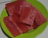 Foto langkah ke 5 dari resep Puding Lumut Merah Manja.