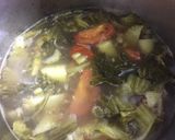 Hình bước làm 4 của món Canh dưa cải chua dùng nồi ủ