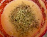 A picture of step 2 of Pumpkin Nuts swirls(with leftover bread edges).