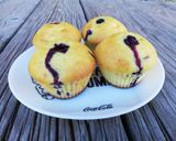 Pas rețetă Brioșe cu afine (Blueberry muffins) 3 fotografie