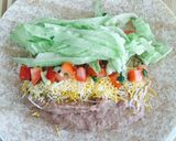 Foto del paso 4 de la receta: "Wrap" de Frijoles Refritos