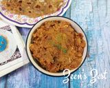 A picture of step 3 of Aloo Bharta.