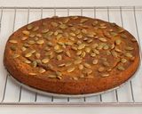 A picture of step 15 of Eggless Pumpkin Oats & Jaggery Cake – Kid-Friendly, Wholesome & Guilt-Free Treat.