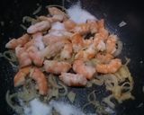 Une image de l'étape 3 de Crevettes au caramel.