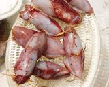 Hình bước làm 4 của món Mực nhồi thịt rim phong cách mới ❤️