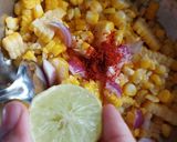 मकाई की भेल(makai ki bhel recipe in hindi) रेसिपी चरण 3 फोटो