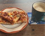 Pas rețetă Pizza 🍕 rapidă din pâine de tost albă🍞🍕 12 fotografie