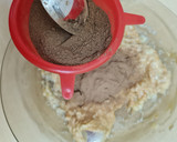 Foto del paso 1 de la receta: Mega cookie con nibs de cacao 🍫 sin azúcar sin lácteos sin huevo sin harina sin gluten