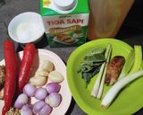 Foto langkah ke 1 dari resep Lodeh Jantung Pisang.