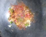 A picture of step 6 of Veg noodles.
