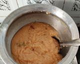A picture of step 4 of Orange Halwa.