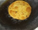 आलू प्याज की पूरी बूंदीके रायता के साथ (Aalu pyaj ki puri with bundi raiyta recipe in hindi) रेसिपी चरण 10 फोटो