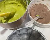 Foto langkah ke 2 dari resep Marble Butter Greentea.