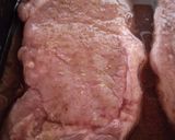 A picture of step 18 of Cyprus army Pork chop for my Colonel (baked) πριζόλα.