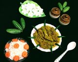 A picture of step 5 of Patol Posto / Pointed Gourd in Poppy Paste.