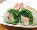 Hình bước làm 5 của món Nem lụi (nem nướng)