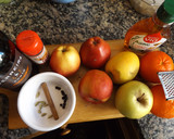 Foto del paso 1 de la receta: Manzanas al oporto al sabor de clementinas