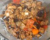 Foto del paso 5 de la receta: Ensalada Tibia de Berenjenas y Tofu de Porotos