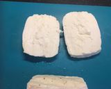 A picture of step 1 of Grilled Halloumi Burger:.
