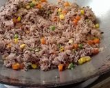 รูปขั้นตอนการทำที่ 3 ของ ข้าวผัด(เจ)