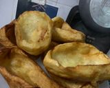 Foto del paso 1 de la receta: Papa rellena de verduras y pollo