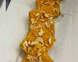 A picture of step 4 of Besan burfi.