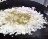 A picture of step 1 of Aloo ka bharta.