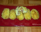 Foto langkah ke 8 dari resep Kroket kentang isi kornet.