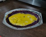 Foto langkah ke 4 dari resep Ubi Ungu Isian Cheese Cake (versi diet).