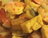 Foto langkah ke 6 dari resep Udang tahu saus padang.