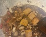 Foto langkah ke 5 dari resep Cumi Tempe Tahu Tiram.